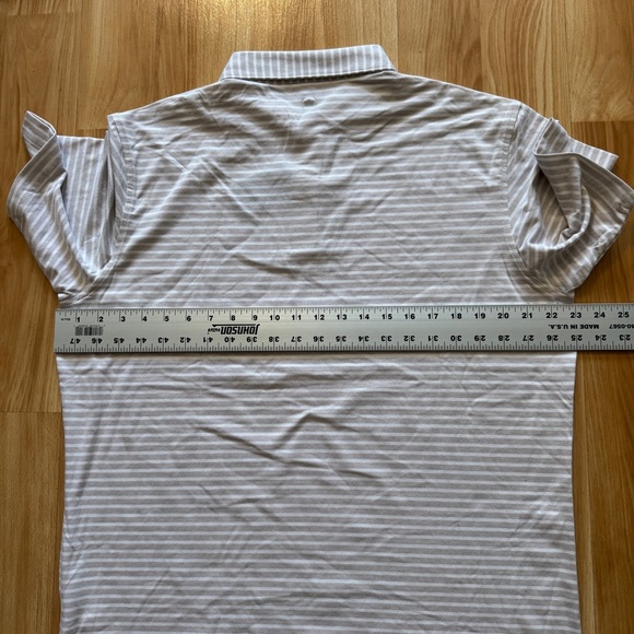 NEW- Peter Millar Crown Crafted Men's Albatross Performance Golf Polo- Large - Picture 7 of 9